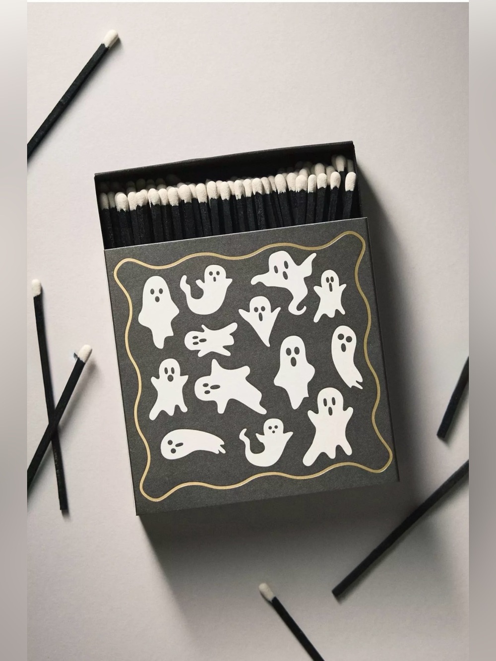 NEW Anthropologie Mystic Icon Matchbox, Ghosts 👻